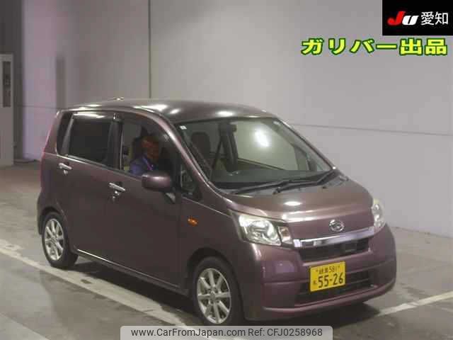 daihatsu move 2013 -DAIHATSU 【岐阜 581ﾁ5526】--Move LA100S--0215775---DAIHATSU 【岐阜 581ﾁ5526】--Move LA100S--0215775- image 1