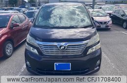toyota vellfire 2009 CFJ1708400