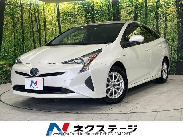 toyota prius 2016 -TOYOTA--Prius DAA-ZVW55--ZVW55-8009701---TOYOTA--Prius DAA-ZVW55--ZVW55-8009701- image 1