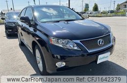 lexus rx 2011 CFJ1642379