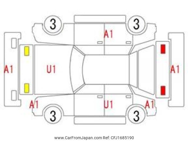 toyota aqua 2018 CFJ1685190 image 2