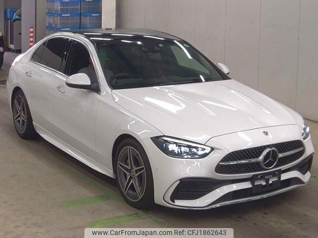 mercedes-benz c-class 2022 CFJ1862643 image 1