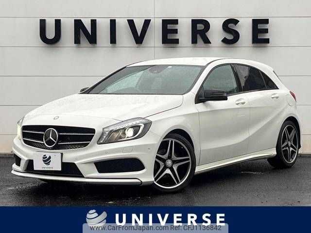 mercedes-benz a-class 2014 -MERCEDES-BENZ--Benz A Class DBA-176042--WDD1760422J185093---MERCEDES-BENZ--Benz A Class DBA-176042--WDD1760422J185093- image 1