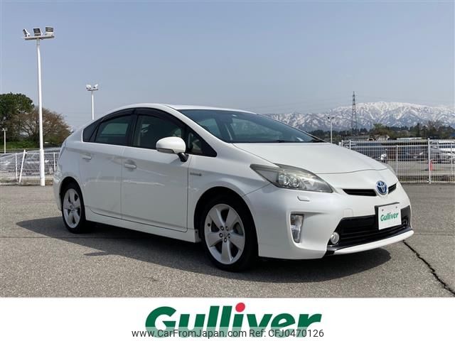 toyota prius 2013 -TOYOTA--Prius DAA-ZVW30--ZVW30-5719150---TOYOTA--Prius DAA-ZVW30--ZVW30-5719150- image 1