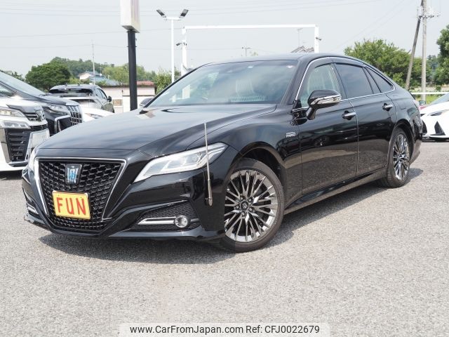 toyota crown 2019 -TOYOTA--Crown 6AA-GWS224--GWS224-1007214---TOYOTA--Crown 6AA-GWS224--GWS224-1007214- image 1