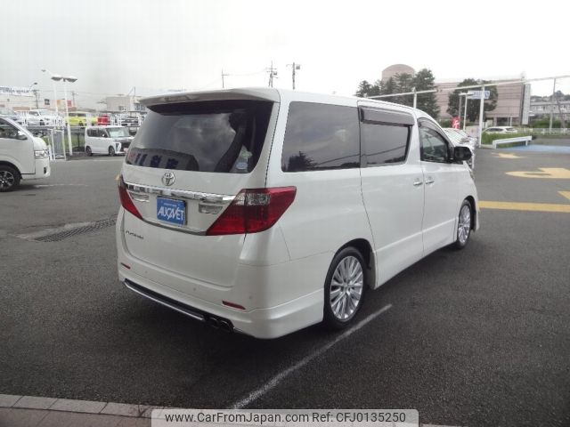 toyota alphard 2012 -TOYOTA--Alphard DBA-ANH20W--ANH20-8229404---TOYOTA--Alphard DBA-ANH20W--ANH20-8229404- image 2