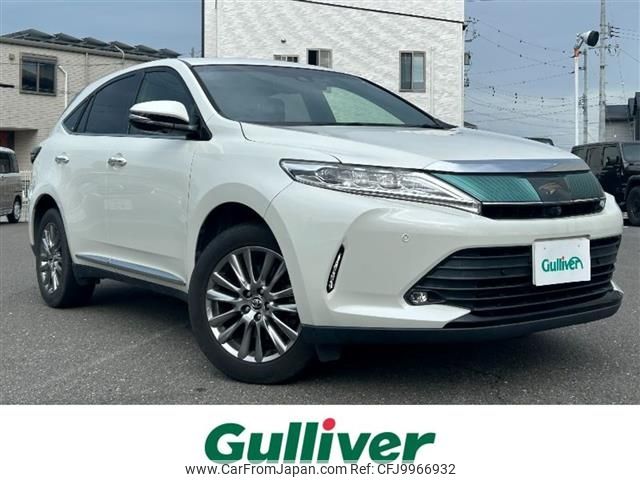 toyota harrier 2017 -TOYOTA--Harrier DBA-ZSU60W--ZSU60-0124884---TOYOTA--Harrier DBA-ZSU60W--ZSU60-0124884- image 1