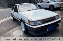 toyota corolla-levin 1985 CFJ1676534