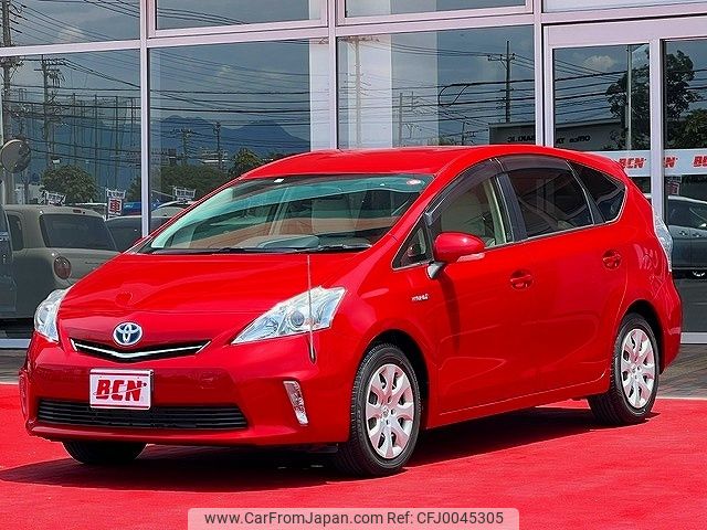 toyota prius-α 2012 -TOYOTA--Prius α DAA-ZVW41W--ZVW41-3104576---TOYOTA--Prius α DAA-ZVW41W--ZVW41-3104576- image 1