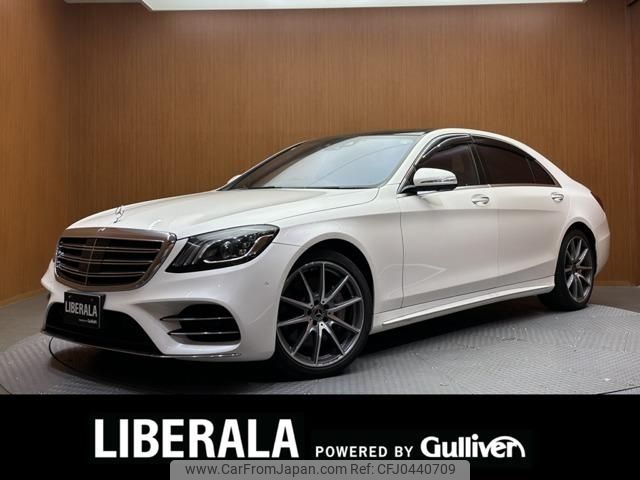 mercedes-benz s-class 2019 -MERCEDES-BENZ--Benz S Class DAA-222158--WDD2221582A414389---MERCEDES-BENZ--Benz S Class DAA-222158--WDD2221582A414389- image 1