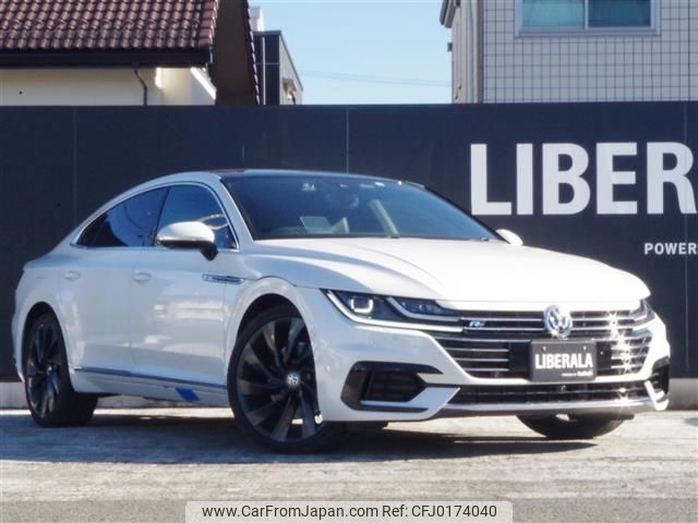 volkswagen arteon 2018 -VOLKSWAGEN--VW Arteon ABA-3HDJHF--WVWZZZ3HZJE520498---VOLKSWAGEN--VW Arteon ABA-3HDJHF--WVWZZZ3HZJE520498- image 1