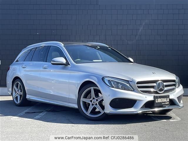 mercedes-benz c-class-station-wagon 2017 -MERCEDES-BENZ--Benz C Class Wagon DBA-205240C--WDD2052402F642581---MERCEDES-BENZ--Benz C Class Wagon DBA-205240C--WDD2052402F642581- image 1