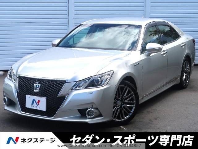 toyota crown 2013 -TOYOTA--Crown DAA-AWS210--AWS210-6027387---TOYOTA--Crown DAA-AWS210--AWS210-6027387- image 1