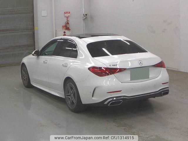 mercedes-benz c-class 2022 quick_quick_5AA-206041C_W1K2060412R050077 image 2