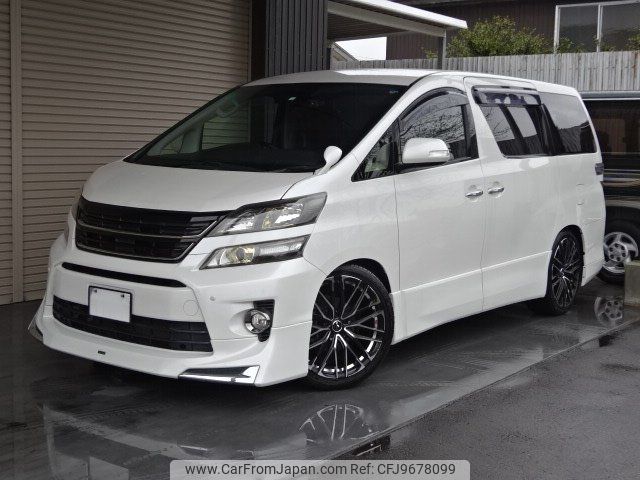 toyota vellfire 2014 -TOYOTA 【名変中 】--Vellfire ANH25W--8054058---TOYOTA 【名変中 】--Vellfire ANH25W--8054058- image 1