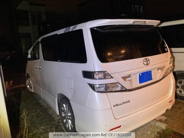 toyota vellfire 2010 CFJ1805203 image 2