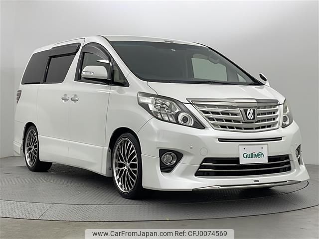 toyota alphard 2013 -TOYOTA--Alphard DBA-ANH20W--ANH20-8273408---TOYOTA--Alphard DBA-ANH20W--ANH20-8273408- image 1