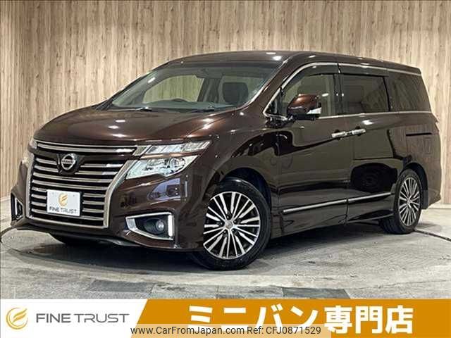 nissan elgrand 2014 -NISSAN--Elgrand DBA-TE52--TE52-074137---NISSAN--Elgrand DBA-TE52--TE52-074137- image 1