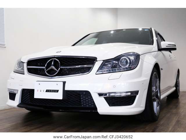 mercedes-benz c-class 2011 -ＡＭＧ--ＡＭＧ　Ｃクラス　セダン CBA-204077--WDD2040772A617956---ＡＭＧ--ＡＭＧ　Ｃクラス　セダン CBA-204077--WDD2040772A617956- image 2