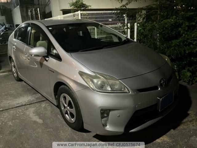 toyota prius 2012 -TOYOTA--Prius DAA-ZVW30--ZVW30-5497923---TOYOTA--Prius DAA-ZVW30--ZVW30-5497923- image 1