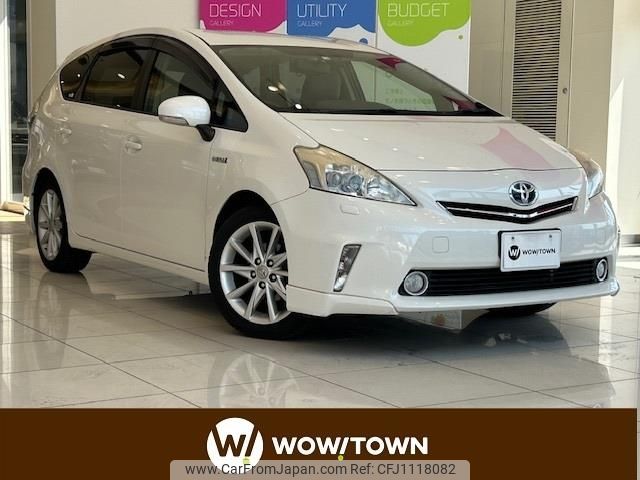 toyota prius-α 2012 -TOYOTA--Prius α DAA-ZVW41W--ZVW41-3121150---TOYOTA--Prius α DAA-ZVW41W--ZVW41-3121150- image 1