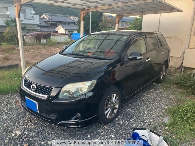 toyota corolla-fielder 2010 CFJ1670207 image 1