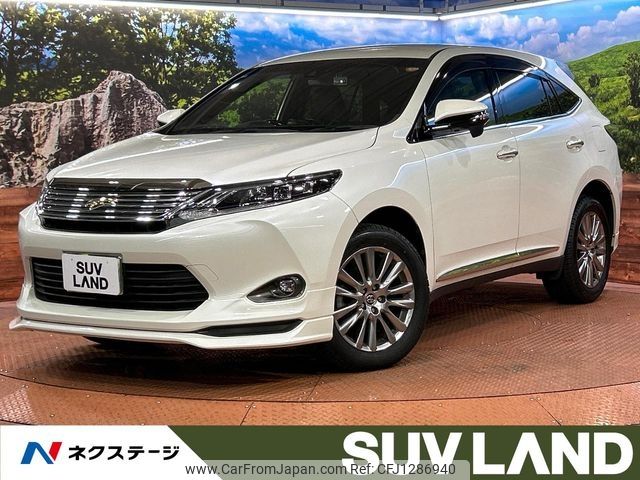 toyota harrier 2016 -TOYOTA--Harrier DBA-ZSU60W--ZSU60-0081652---TOYOTA--Harrier DBA-ZSU60W--ZSU60-0081652- image 1