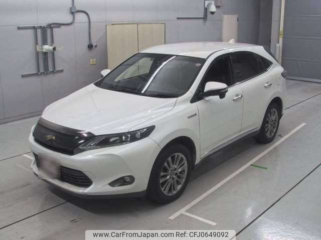 toyota harrier 2014 -TOYOTA--Harrier DAA-AVU65W--AVU65-0001292---TOYOTA--Harrier DAA-AVU65W--AVU65-0001292- image 1