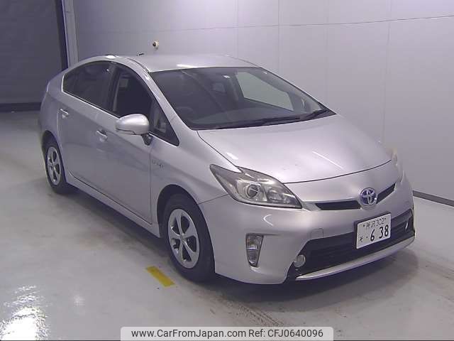 toyota prius 2012 -TOYOTA 【所沢 302ｿ 638】--Prius DAA-ZVW30--ZVW30-1581138---TOYOTA 【所沢 302ｿ 638】--Prius DAA-ZVW30--ZVW30-1581138- image 1