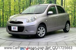 nissan march 2013 CFJ1725663