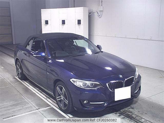 bmw 2-series 2015 -BMW 【京都 302ﾏ3769】--BMW 2 Series 1J20-0V491625---BMW 【京都 302ﾏ3769】--BMW 2 Series 1J20-0V491625- image 1