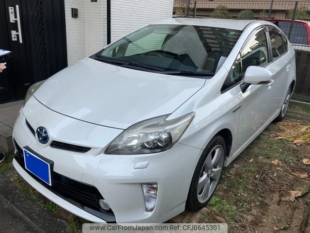 toyota prius 2013 -TOYOTA--Prius DAA-ZVW30--ZVW30-1624682---TOYOTA--Prius DAA-ZVW30--ZVW30-1624682- image 2