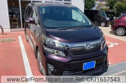 toyota vellfire 2012 CFJ1657543