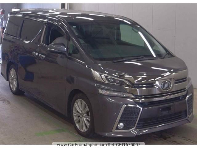 toyota vellfire 2016 CFJ1675007 image 1