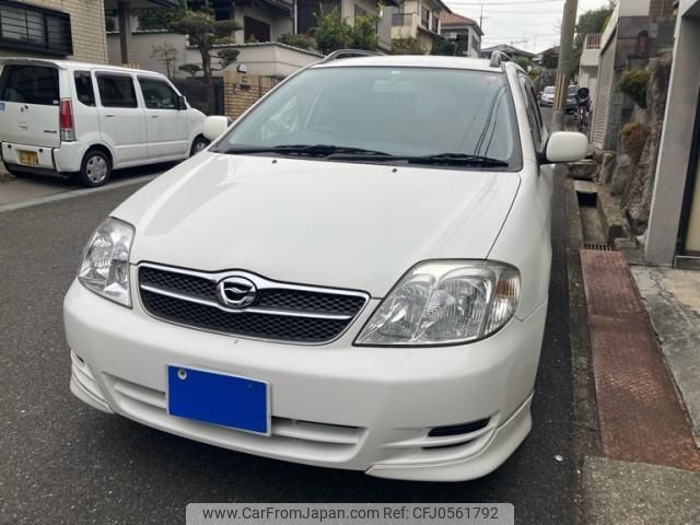 toyota corolla-fielder 2004 -TOYOTA--Corolla Fielder UA-ZZE122G--ZZE122-0157440---TOYOTA--Corolla Fielder UA-ZZE122G--ZZE122-0157440- image 1