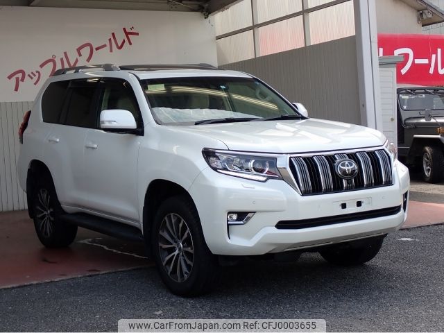 toyota land-cruiser-prado 2019 -TOYOTA--Land Cruiser Prado CBA-TRJ150W--TRJ150-0103158---TOYOTA--Land Cruiser Prado CBA-TRJ150W--TRJ150-0103158- image 1