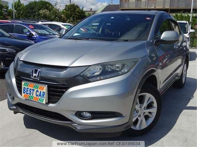 honda vezel 2015 -HONDA 【三重 330】--VEZEL DAA-RU3--RU3-1128498---HONDA 【三重 330】--VEZEL DAA-RU3--RU3-1128498- image 1