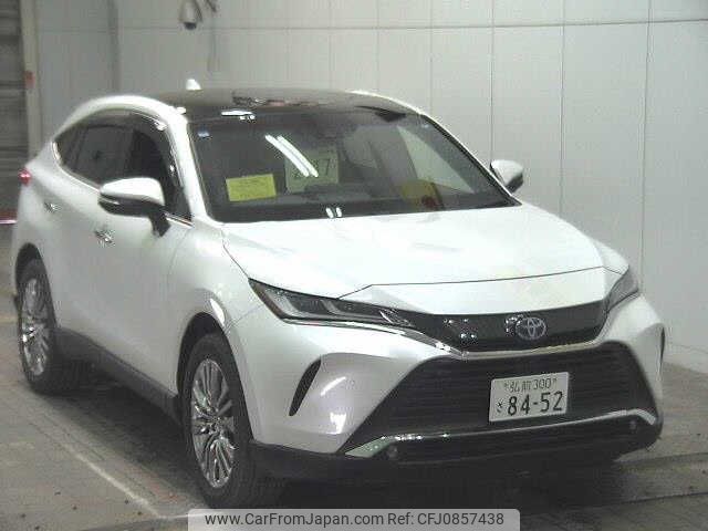 toyota harrier 2024 -TOYOTA 【弘前 300ｻ8452】--Harrier AXUH85-0028292---TOYOTA 【弘前 300ｻ8452】--Harrier AXUH85-0028292- image 1