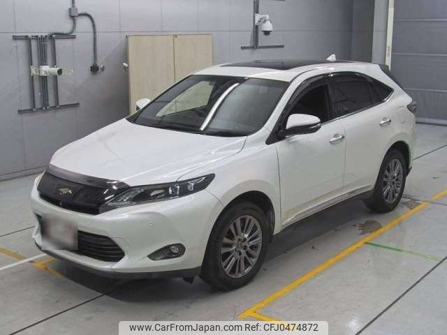 toyota harrier 2015 -TOYOTA--Harrier DBA-ZSU60W--ZSU60W-0057586---TOYOTA--Harrier DBA-ZSU60W--ZSU60W-0057586- image 1