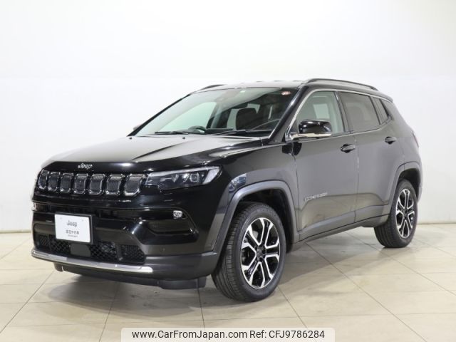 jeep compass 2021 -CHRYSLER--Jeep Compass 3BA-M624--MCANJRCB9MFA75415---CHRYSLER--Jeep Compass 3BA-M624--MCANJRCB9MFA75415- image 1