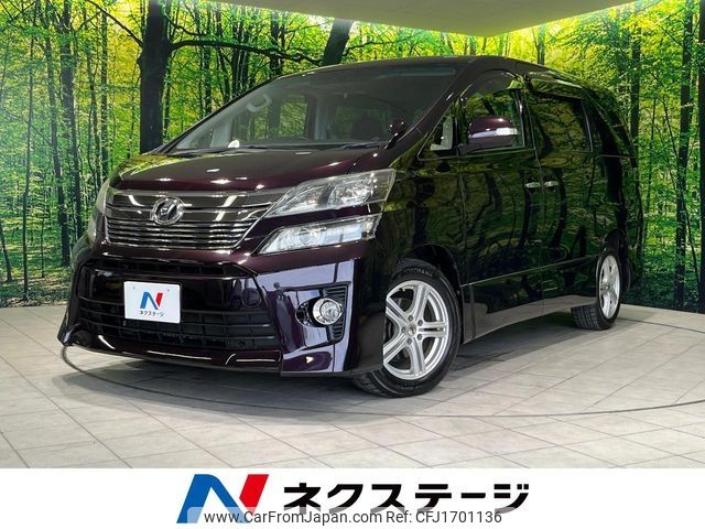 toyota vellfire 2012 CFJ1701136 image 1