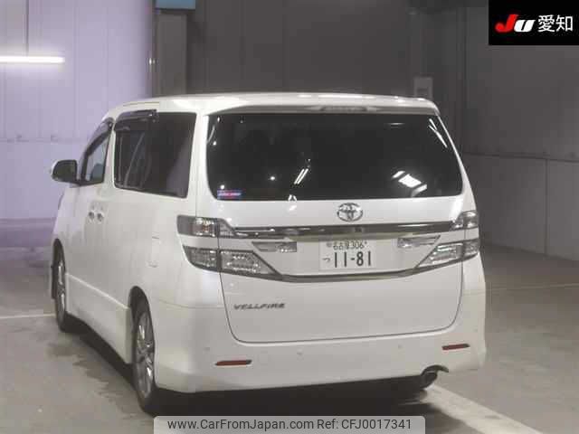 toyota vellfire 2013 -TOYOTA 【名古屋 306ﾂ1181】--Vellfire ANH20W-8294410---TOYOTA 【名古屋 306ﾂ1181】--Vellfire ANH20W-8294410- image 2