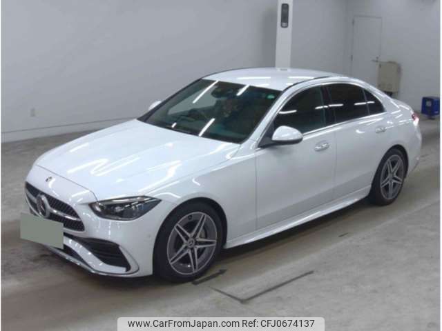 mercedes-benz c-class 2022 -MERCEDES-BENZ 【福岡 303ﾊ 340】--Benz C Class 3CA-206004C--W1K2060042F022967---MERCEDES-BENZ 【福岡 303ﾊ 340】--Benz C Class 3CA-206004C--W1K2060042F022967- image 2