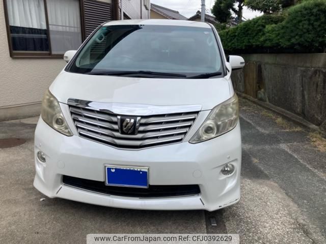 toyota alphard 2010 -TOYOTA--Alphard DBA-ANH20W--ANH20-8108974---TOYOTA--Alphard DBA-ANH20W--ANH20-8108974- image 2