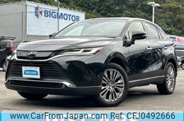 toyota harrier 2021 quick_quick_6BA-MXUA80_MXUA80-0039965