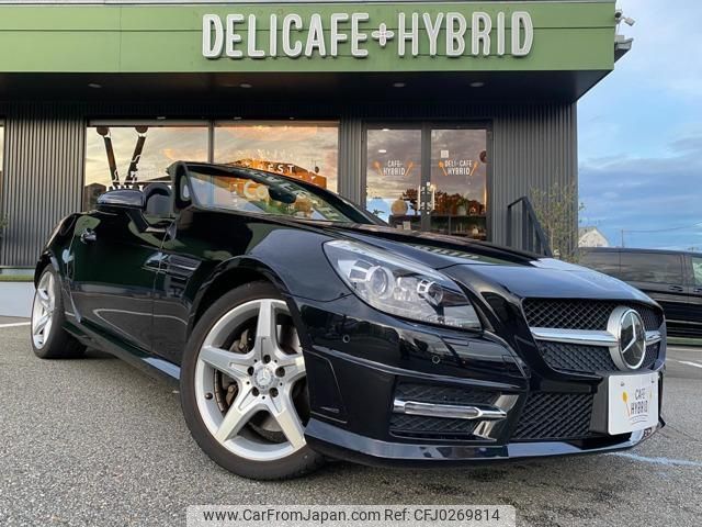 mercedes-benz slk-class 2015 quick_quick_DBA-172434_WDD1724342F117500 image 1