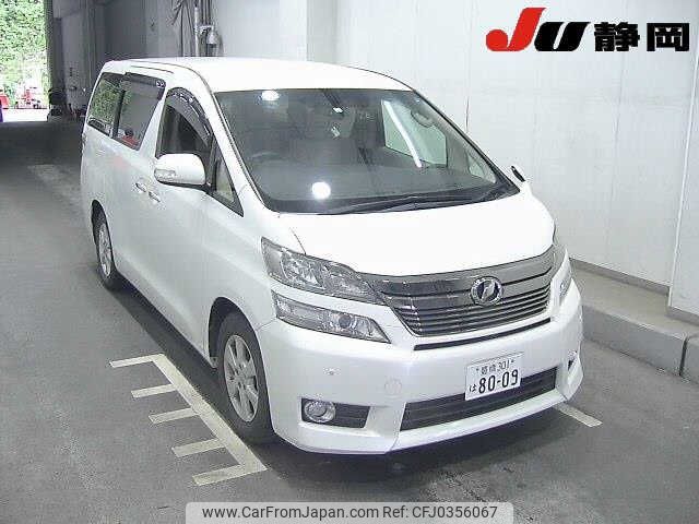 toyota vellfire 2014 -TOYOTA 【静岡 301ﾒ3543】--Vellfire ANH20-8341842---TOYOTA 【静岡 301ﾒ3543】--Vellfire ANH20-8341842- image 1