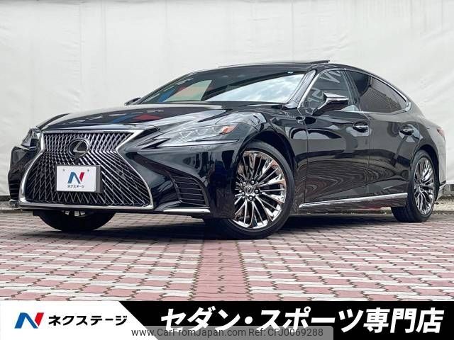 lexus ls 2018 -LEXUS--Lexus LS DBA-VXFA50--VXFA50-6002824---LEXUS--Lexus LS DBA-VXFA50--VXFA50-6002824- image 1