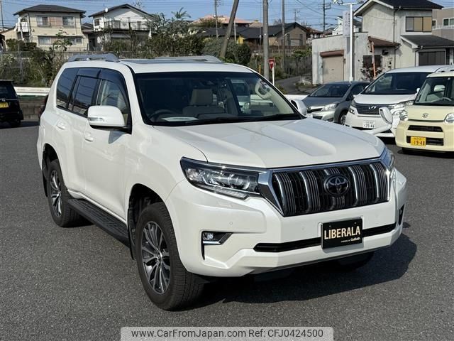 toyota land-cruiser-prado 2020 -TOYOTA--Land Cruiser Prado CBA-TRJ150W--TRJ150-0111104---TOYOTA--Land Cruiser Prado CBA-TRJ150W--TRJ150-0111104- image 1