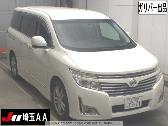 nissan elgrand 2010 -NISSAN 【八王子 301ﾆ7371】--Elgrand TE52--003722---NISSAN 【八王子 301ﾆ7371】--Elgrand TE52--003722- image 1